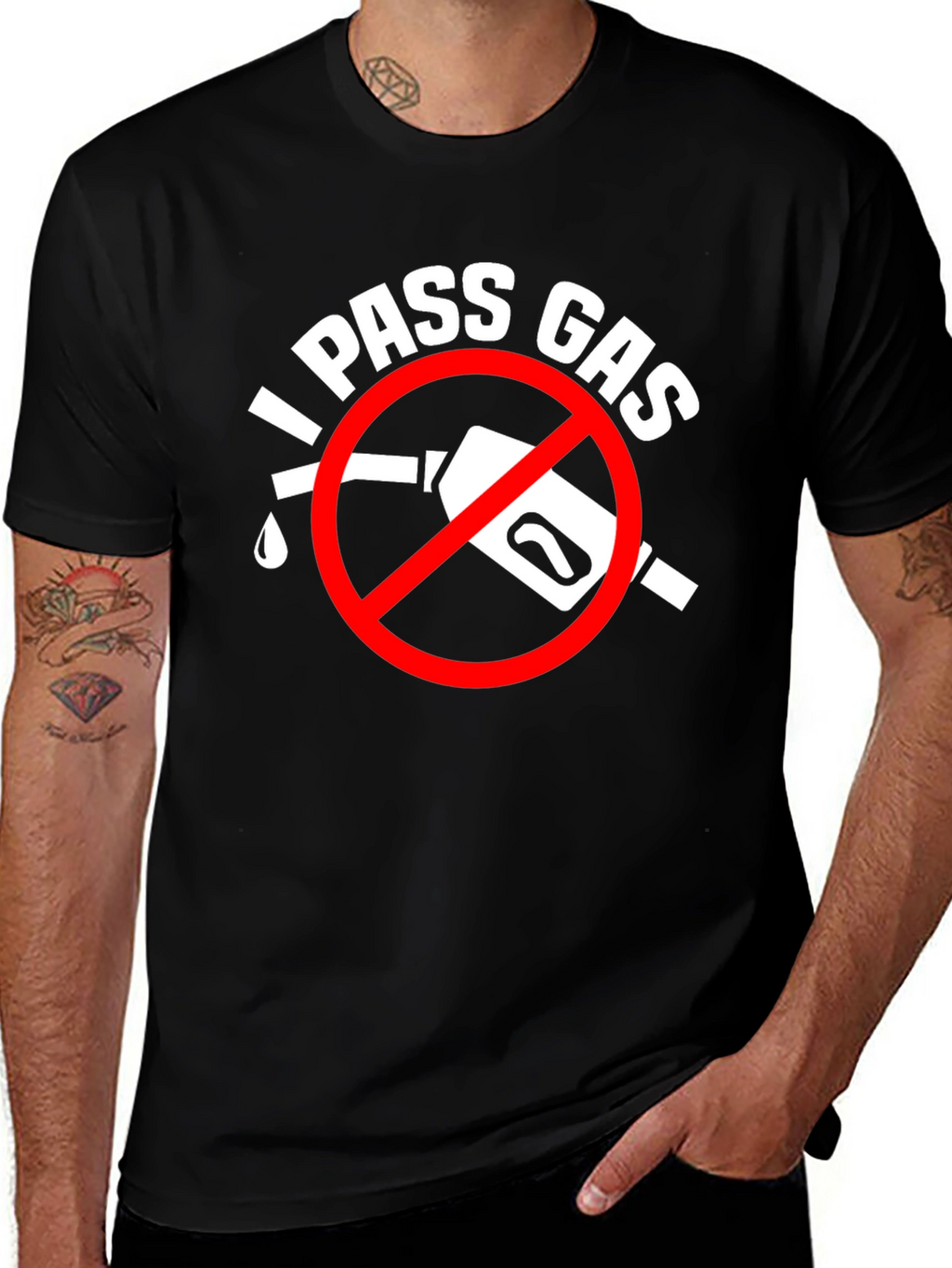 I Pass Gas T-Shirt - Funny Graphic Tee