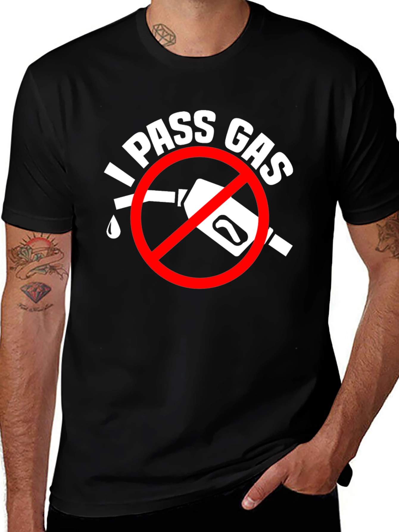 I Pass Gas T-Shirt - Funny Graphic Tee