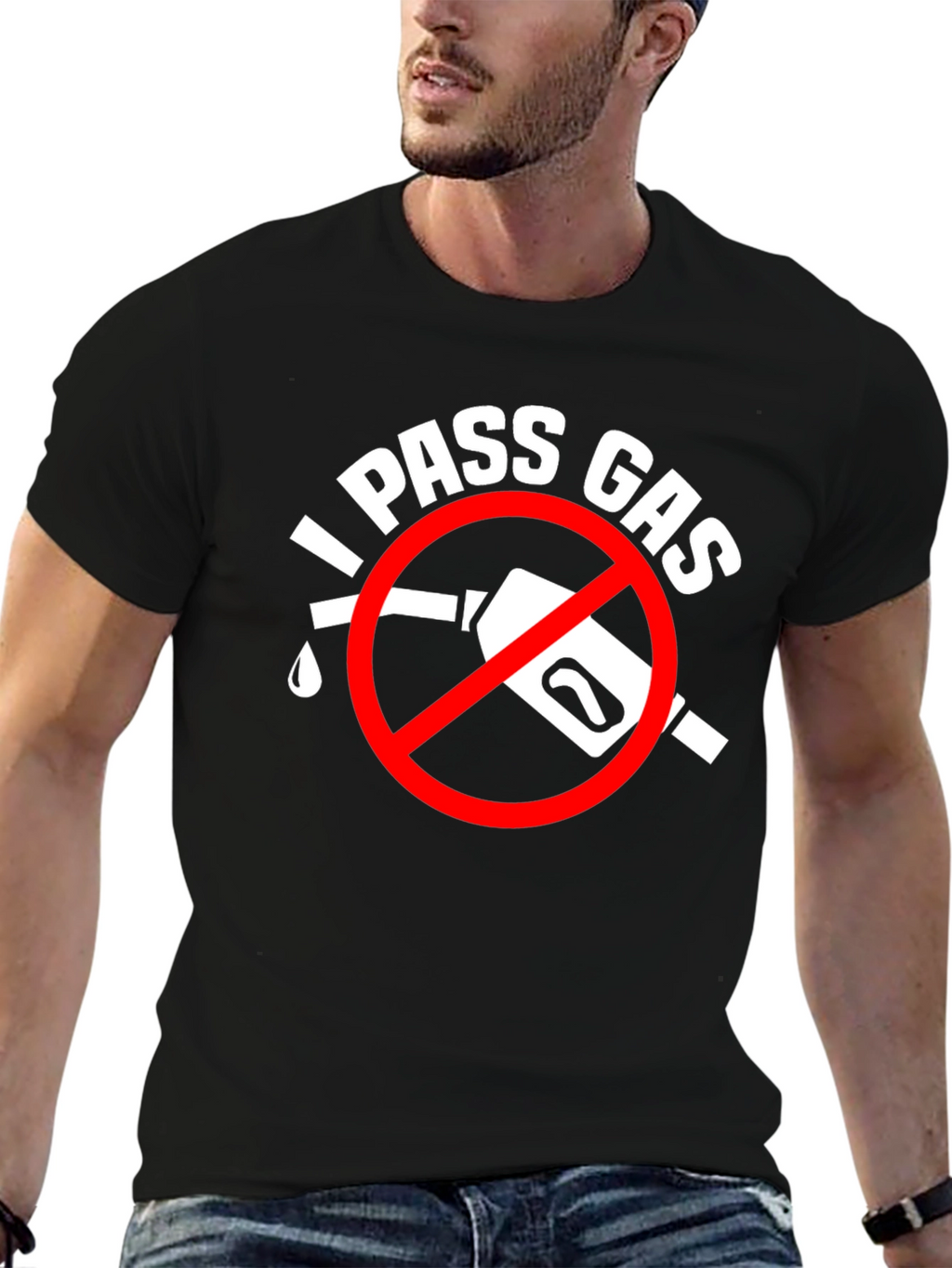I Pass Gas T-Shirt - Funny Graphic Tee
