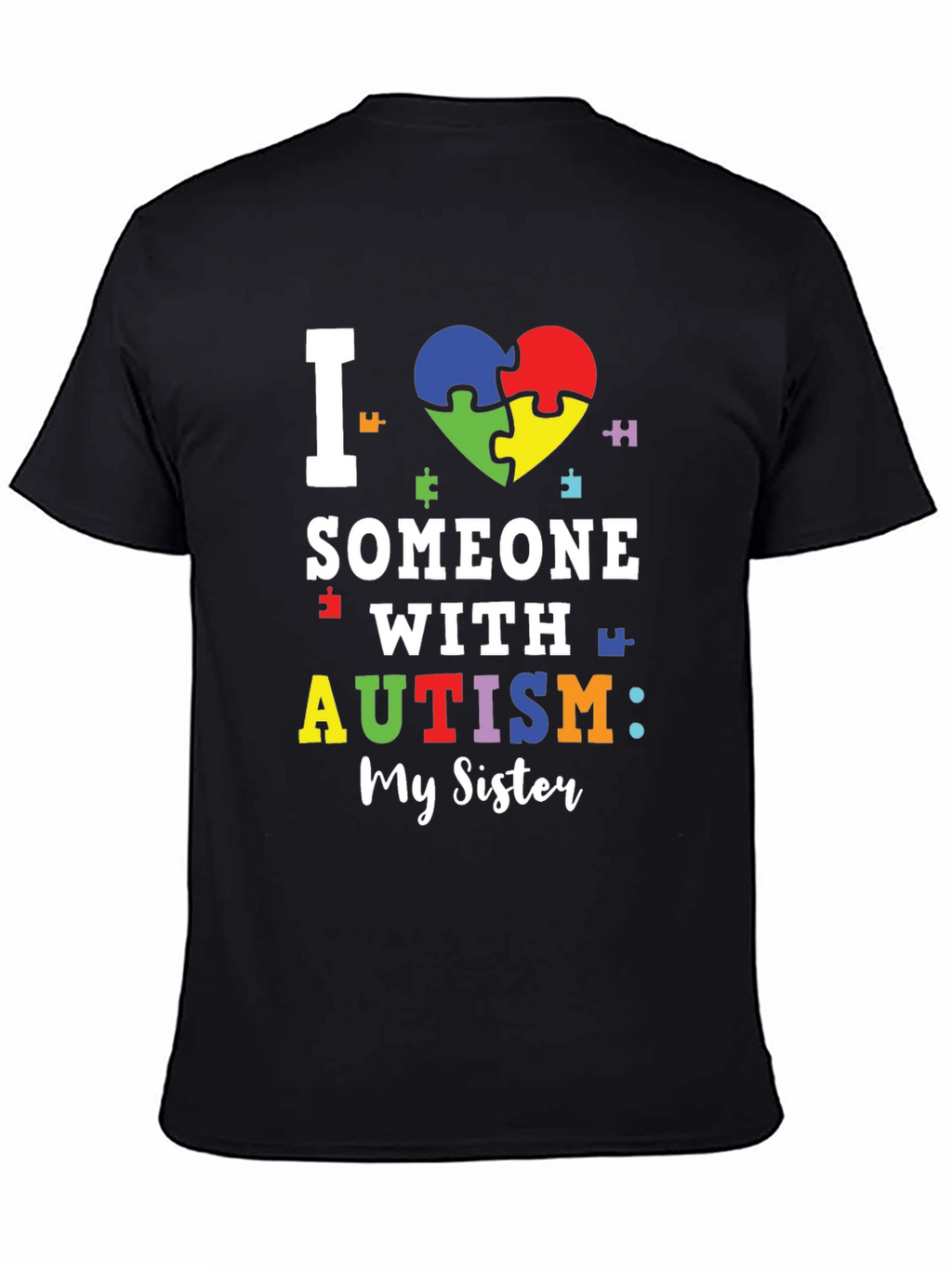 I Love Someone With Autism T-Shirt