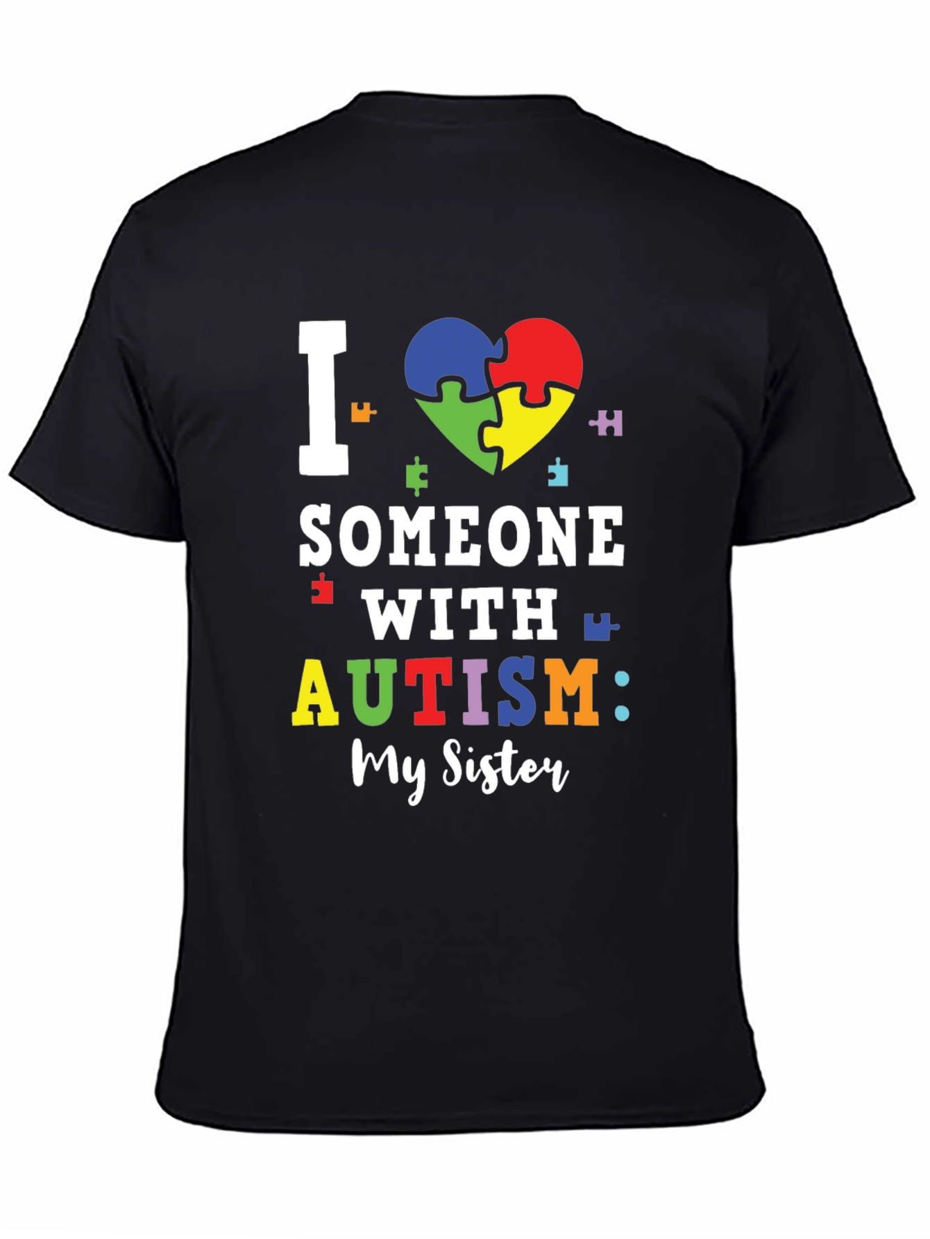 I Love Someone With Autism T-Shirt