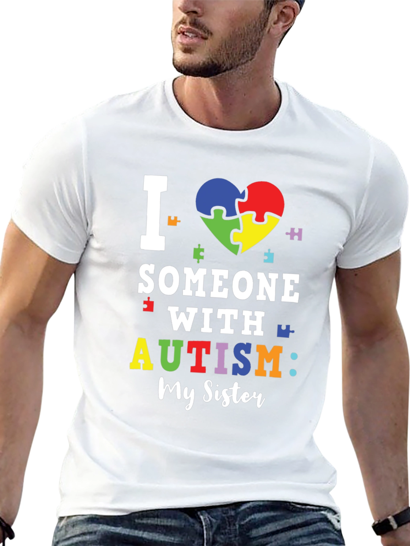 I Love Someone With Autism T-Shirt