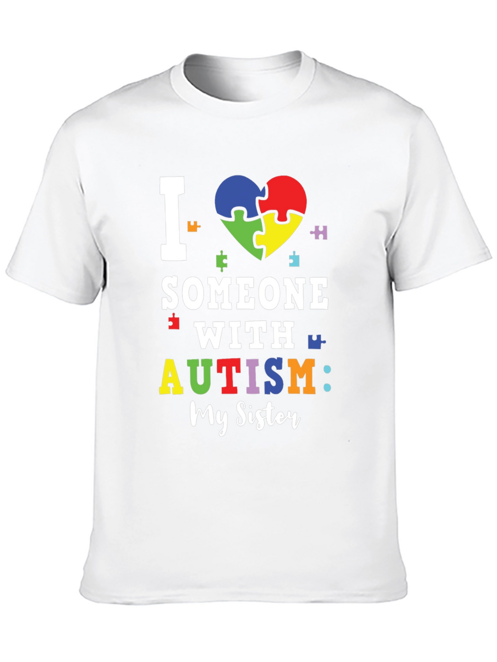 I Love Someone With Autism T-Shirt
