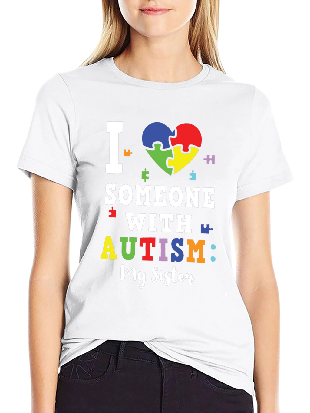 I Love Someone With Autism T-Shirt