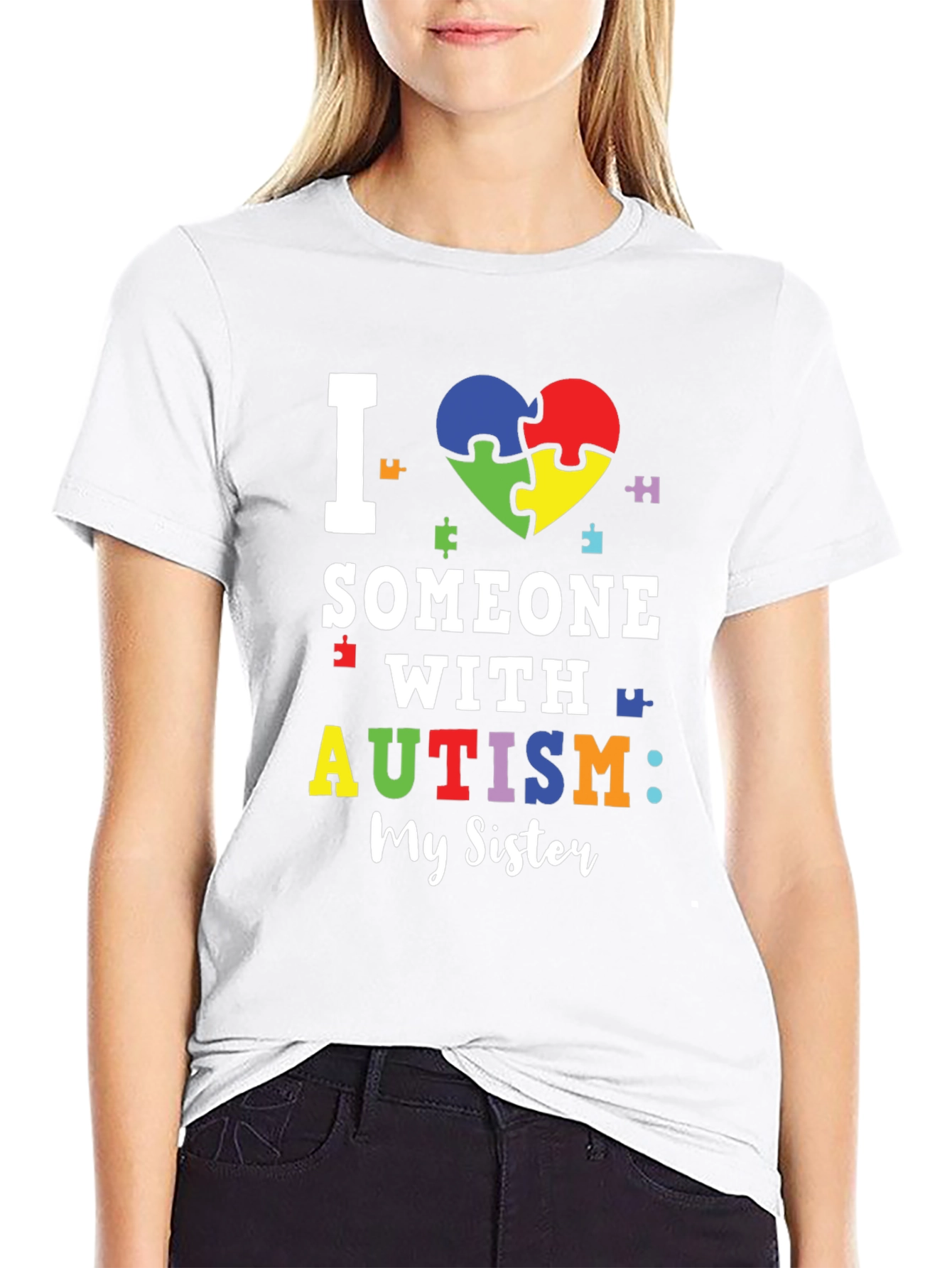 I Love Someone With Autism T-Shirt