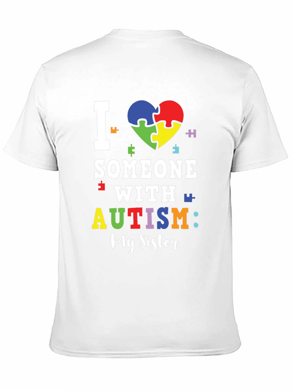 I Love Someone With Autism T-Shirt