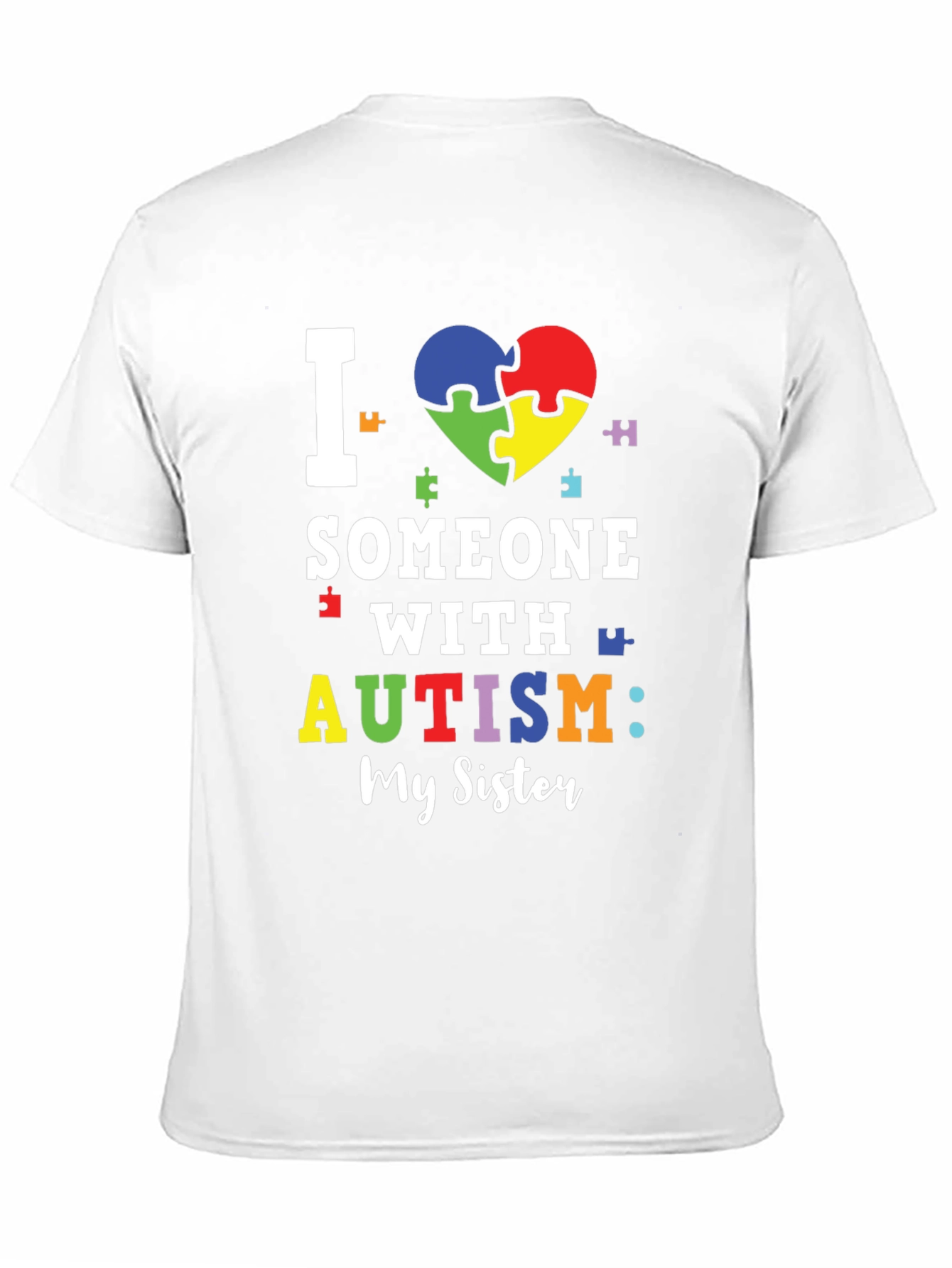 I Love Someone With Autism T-Shirt