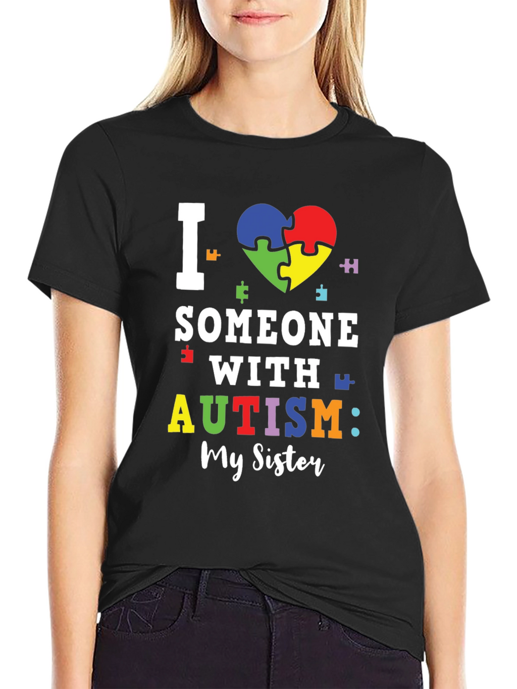 I Love Someone With Autism T-Shirt