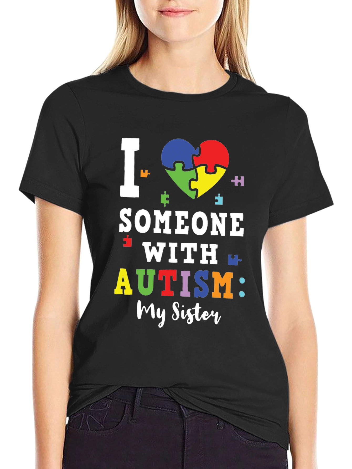 I Love Someone With Autism T-Shirt