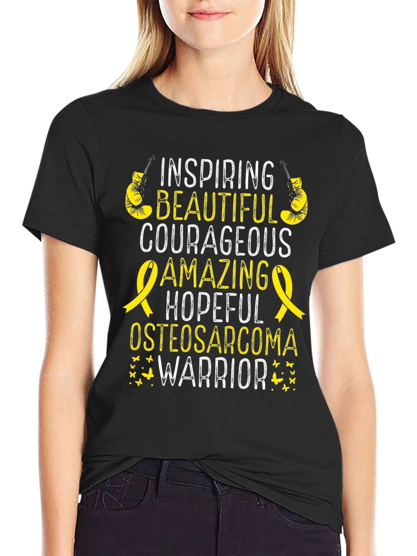 Inspiring Osteosarcoma Warrior T-Shirt