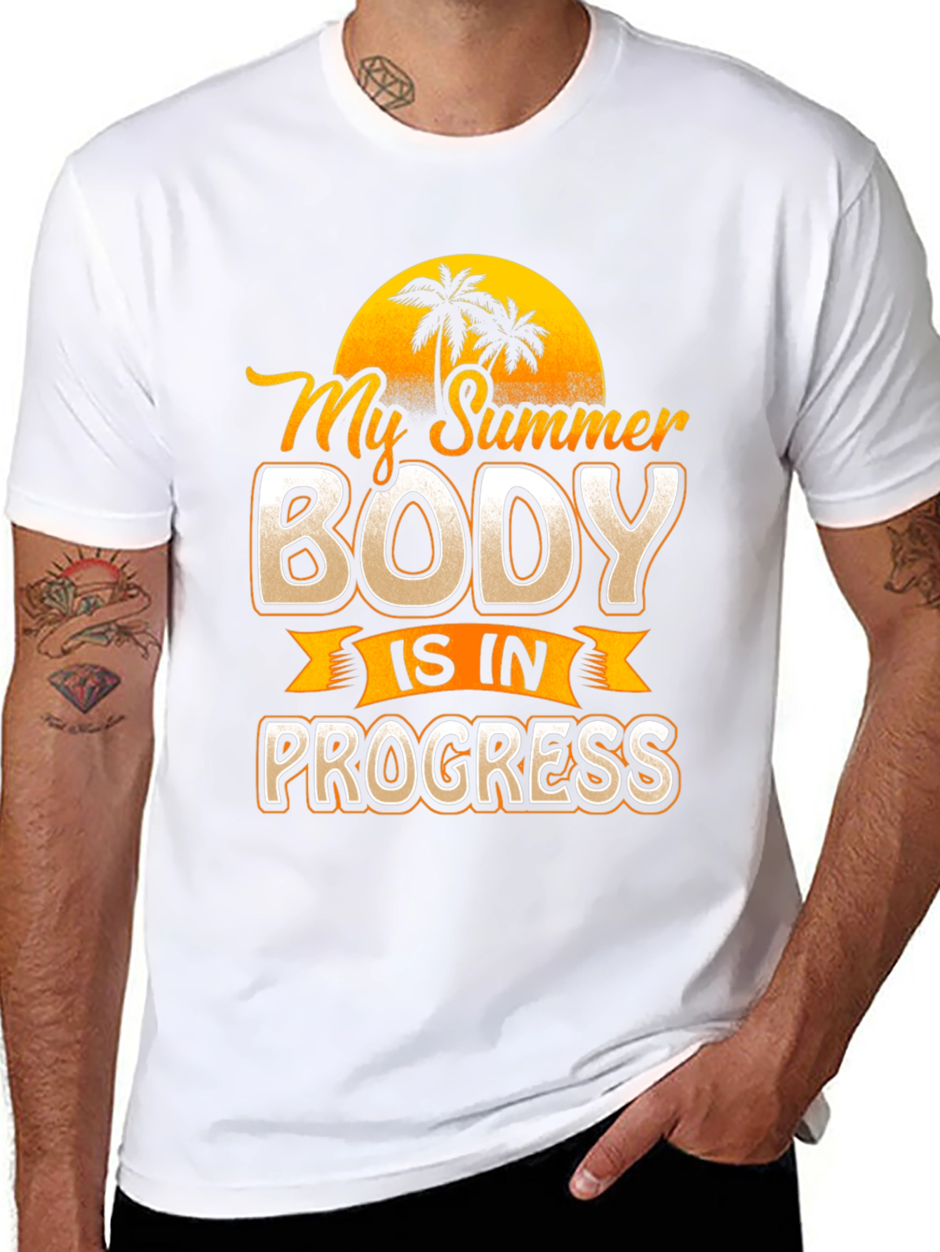 My Summer Body T-Shirt - Funny Workout Tee