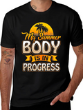 My Summer Body T-Shirt - Funny Workout Tee