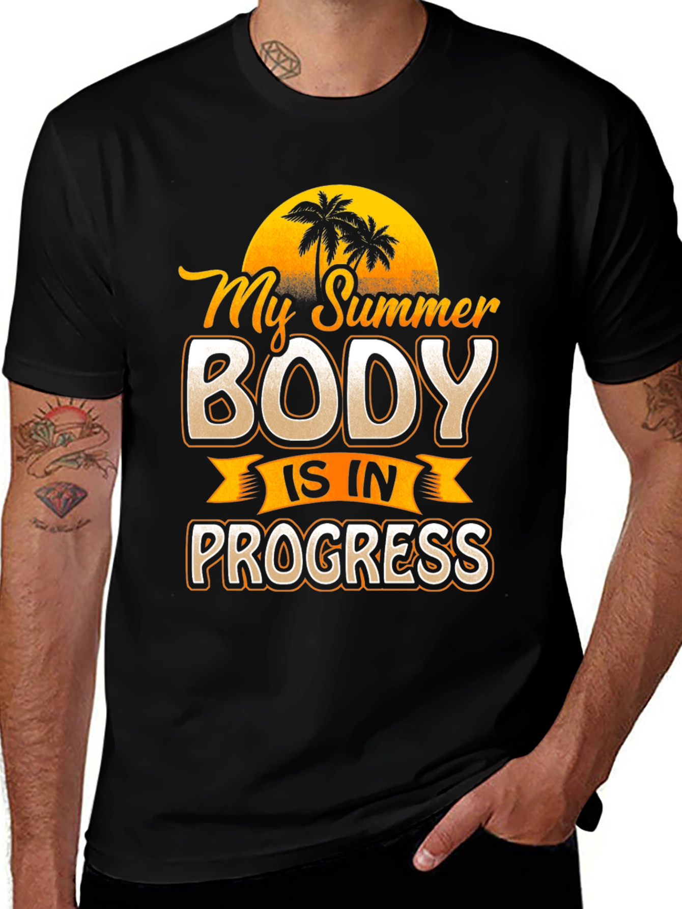 My Summer Body T-Shirt - Funny Workout Tee