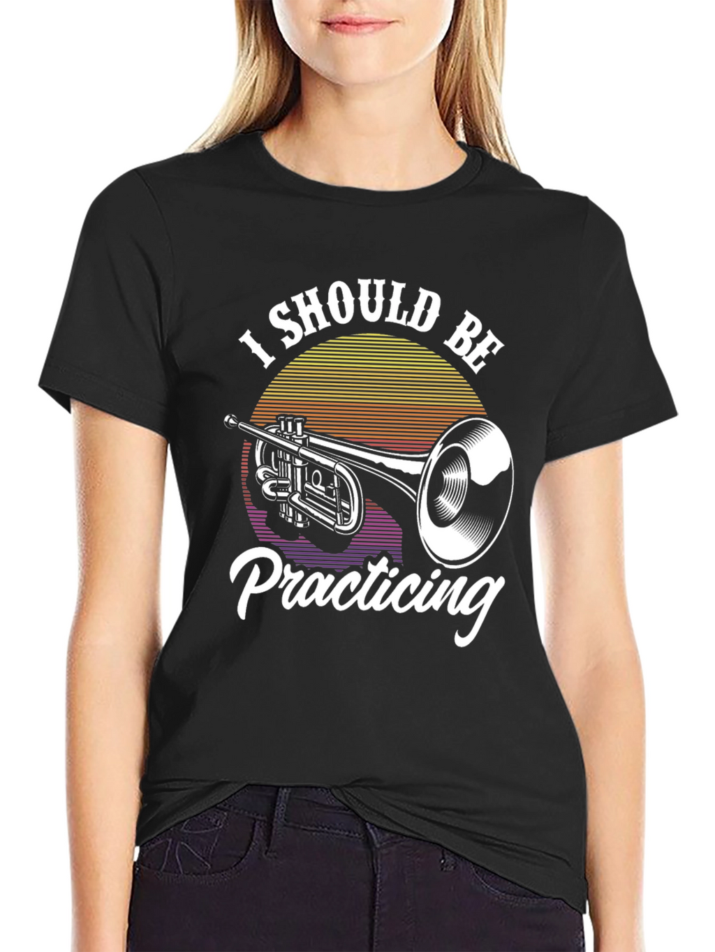 I Should Be Practicing Trumpet T-Shirt