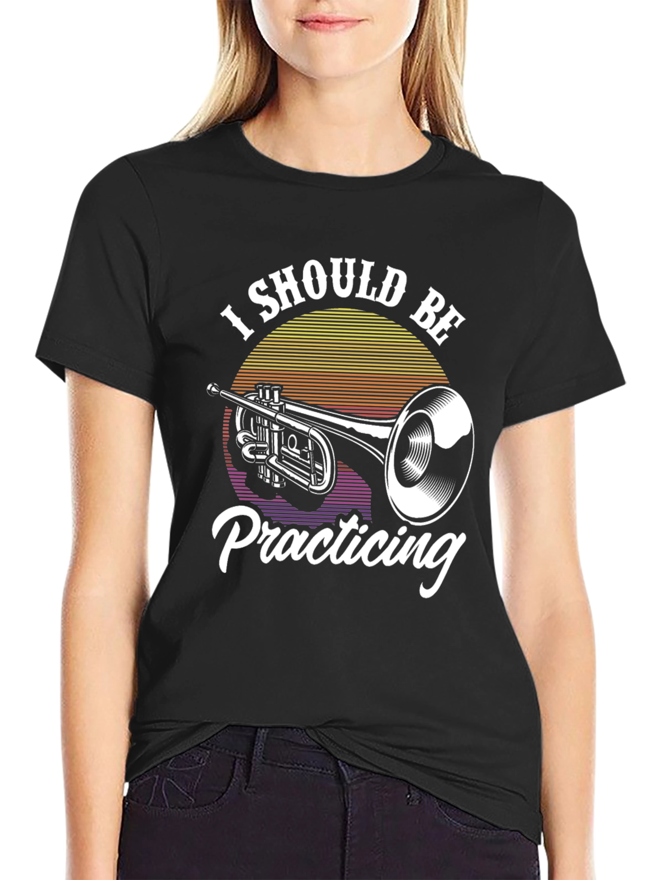 I Should Be Practicing Trumpet T-Shirt