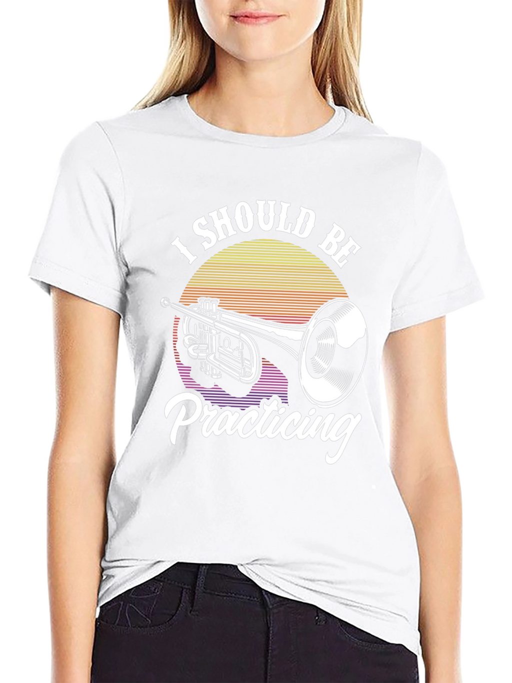 I Should Be Practicing Trumpet T-Shirt