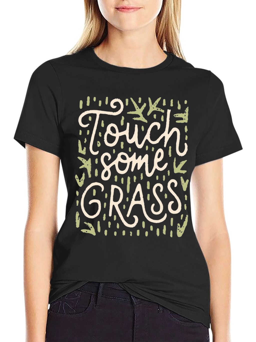 Touch Some Grass Graphic Tee
