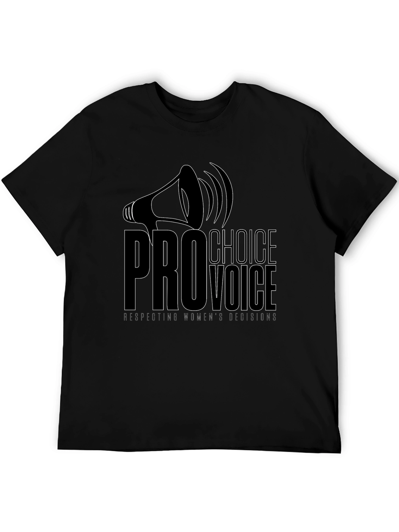 Pro-Choice Voice Tee: Respect Womens Decisions