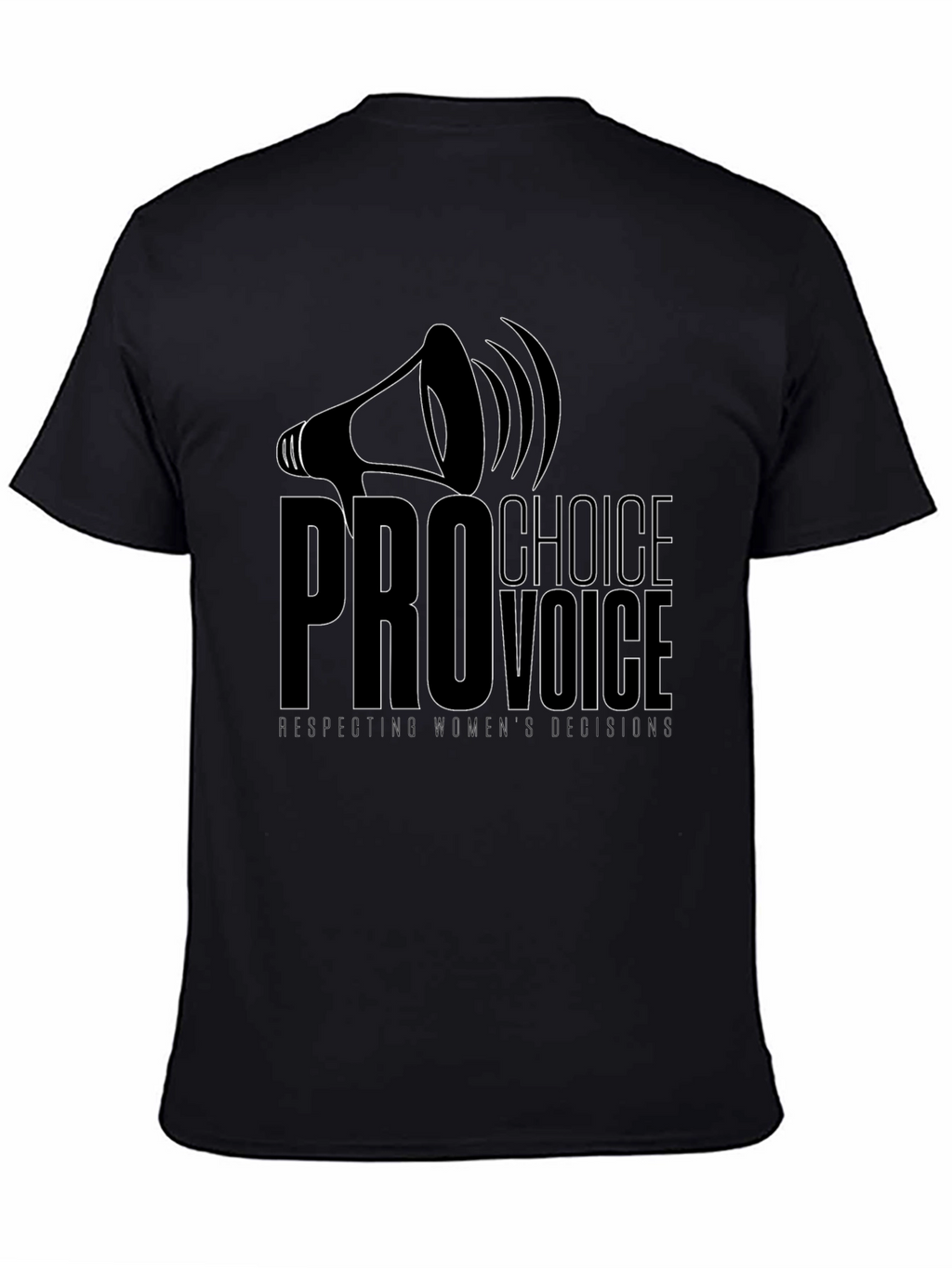 Pro-Choice Voice Tee: Respect Womens Decisions
