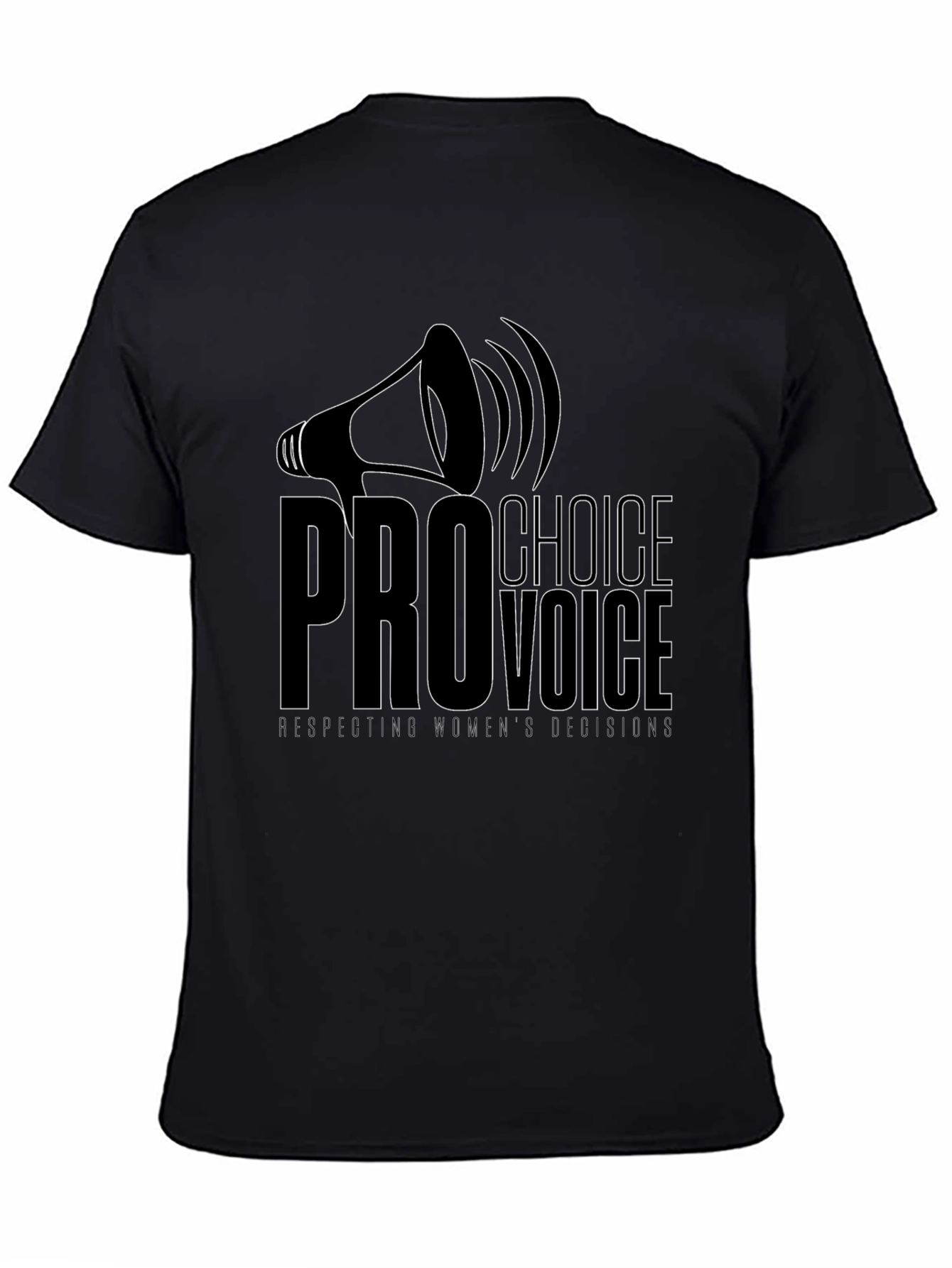 Pro-Choice Voice Tee: Respect Womens Decisions