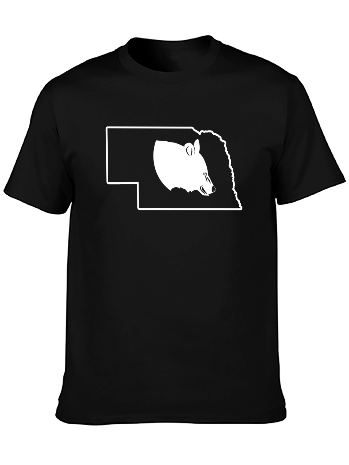 Nebraska Cornhuskers T-Shirt Black State Pride