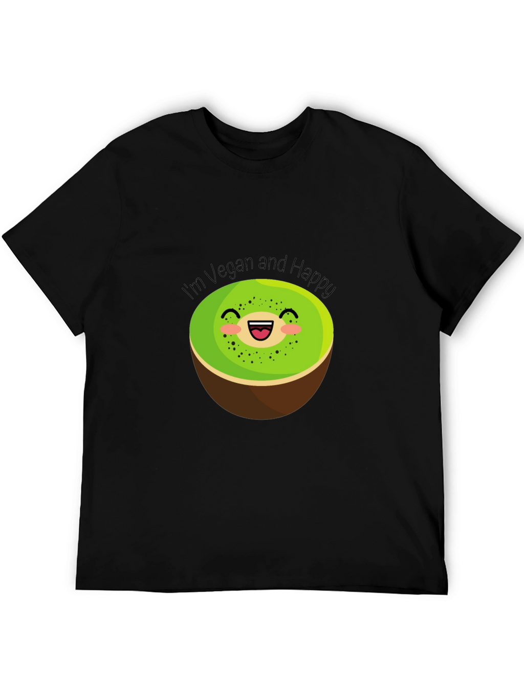 Vegan and Happy Kiwi T-Shirt