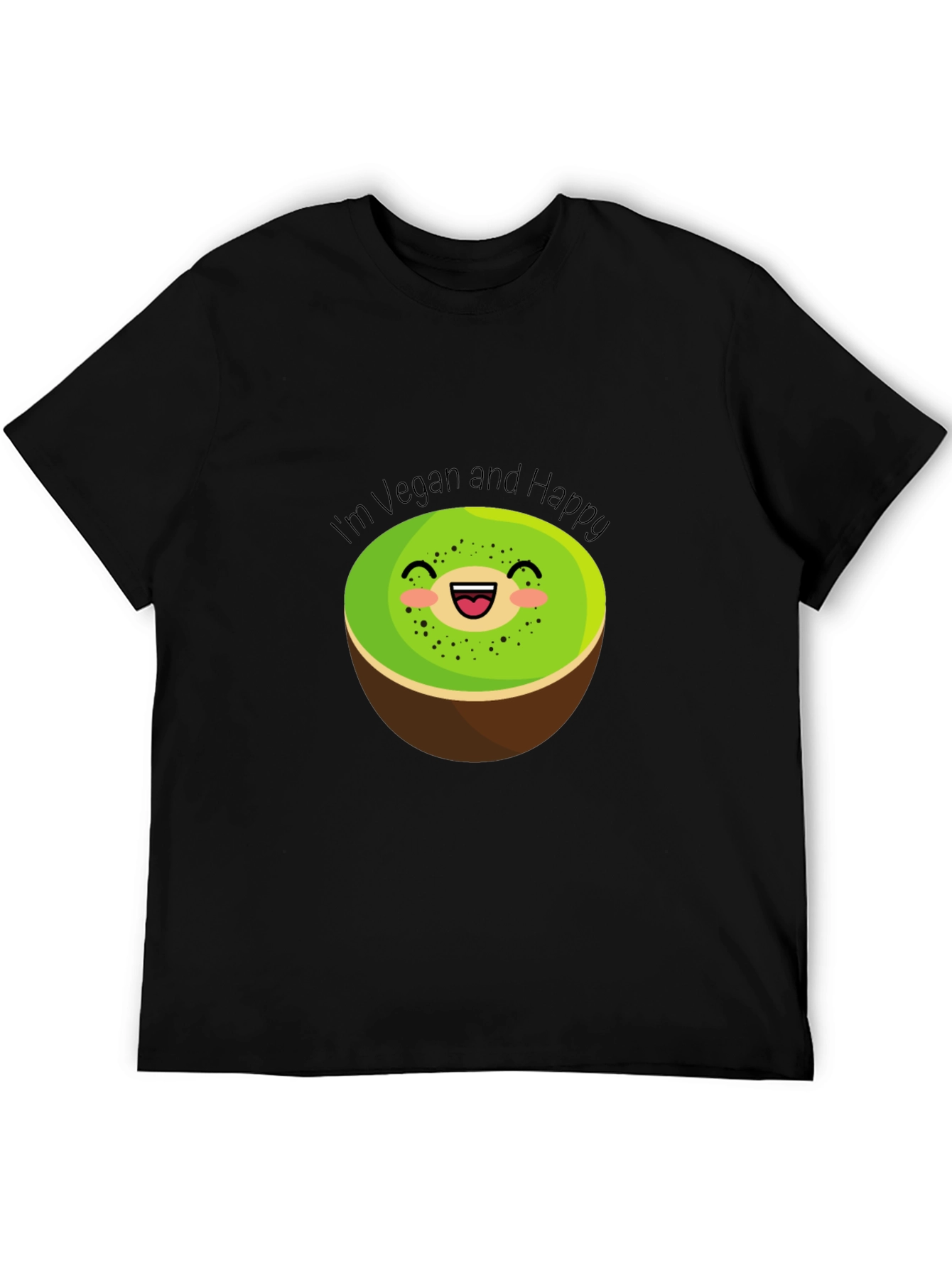 Vegan and Happy Kiwi T-Shirt