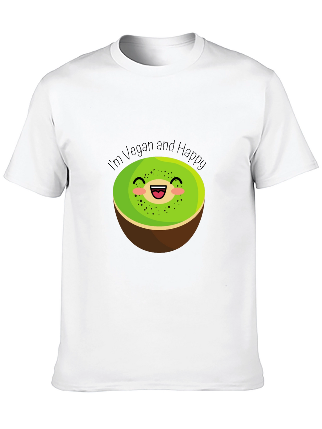 Vegan and Happy Kiwi T-Shirt