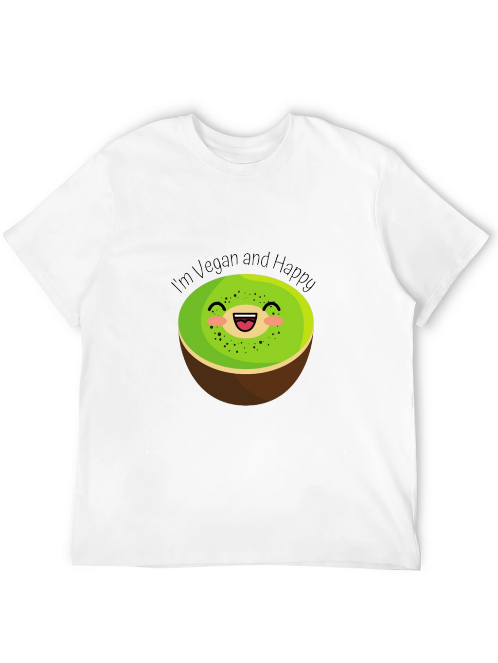 Vegan and Happy Kiwi T-Shirt