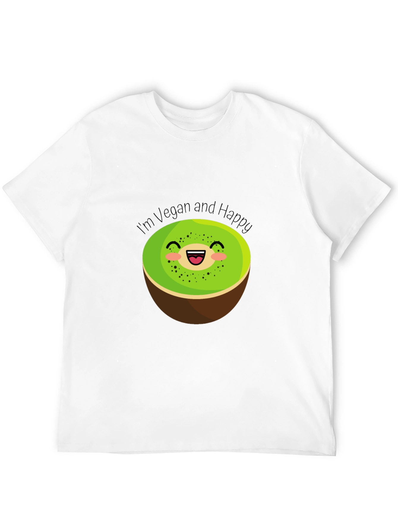 Vegan and Happy Kiwi T-Shirt