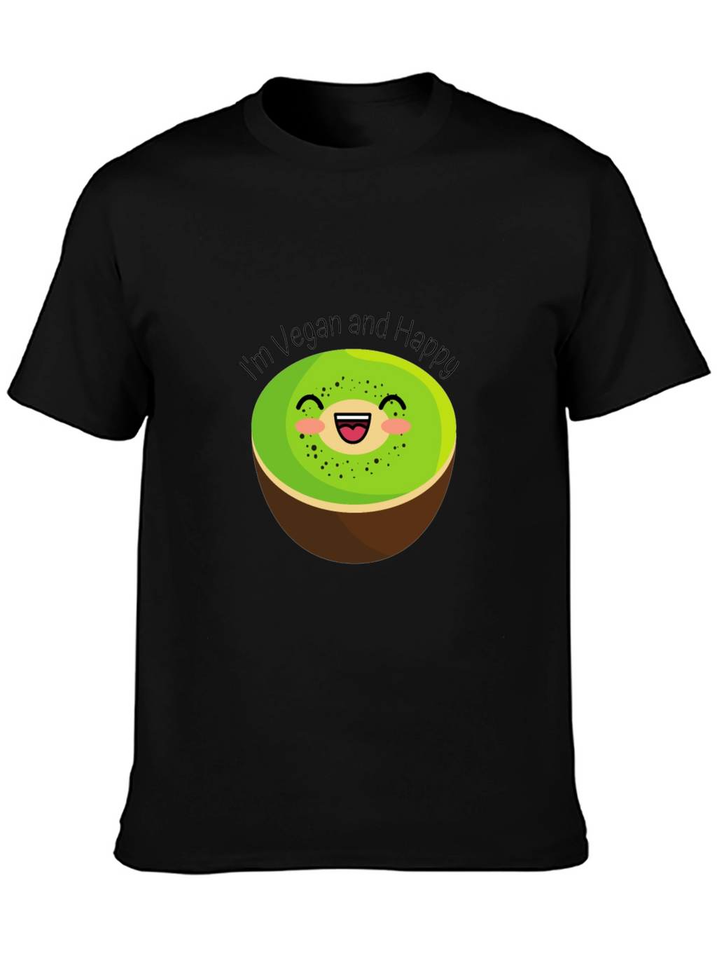 Vegan and Happy Kiwi T-Shirt
