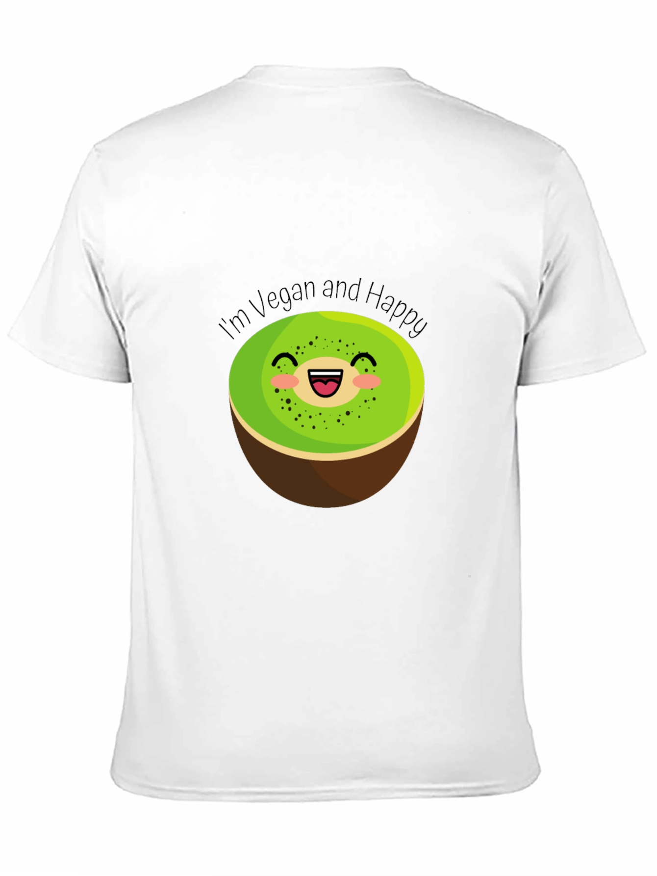 Vegan and Happy Kiwi T-Shirt