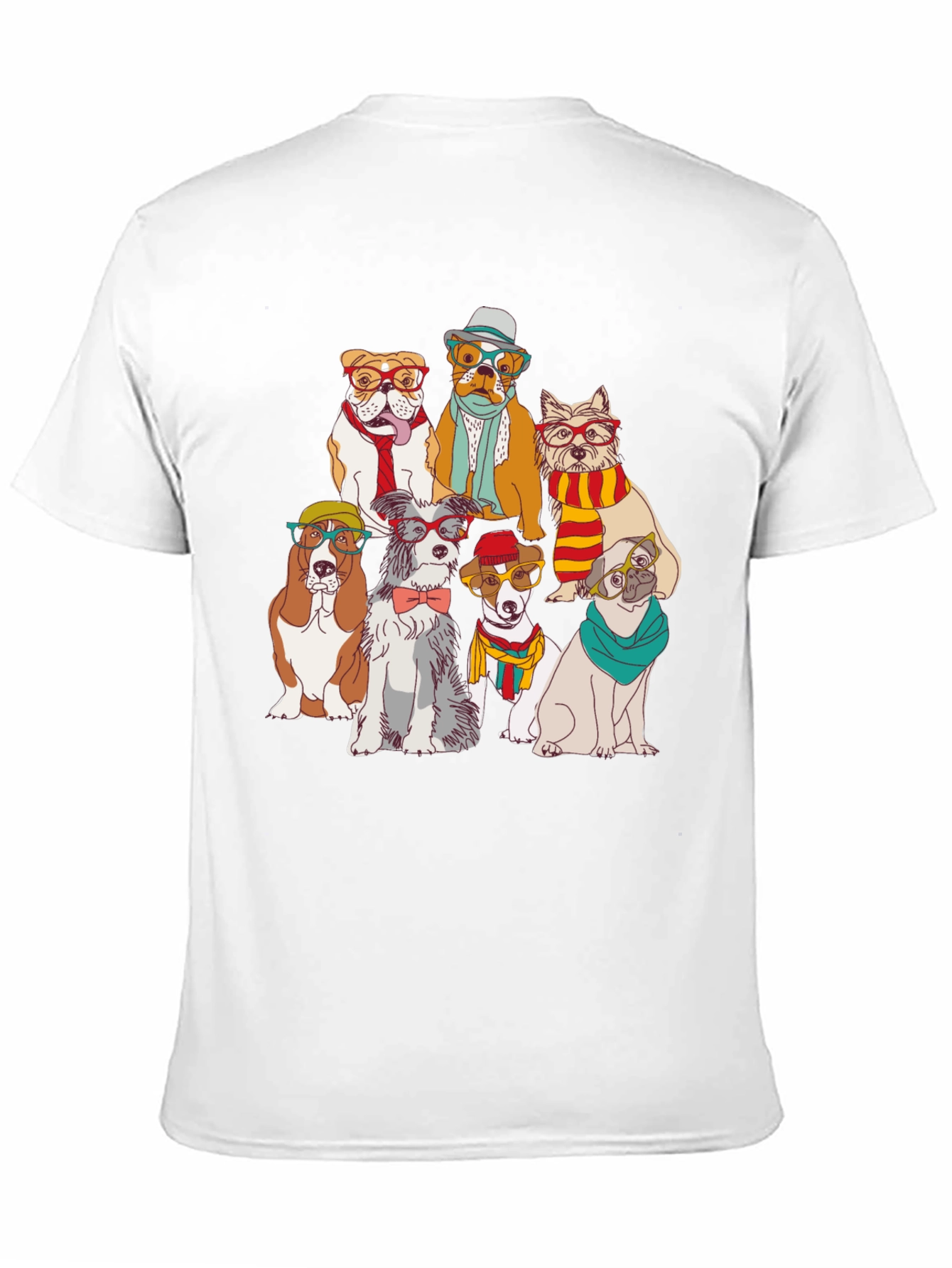 Stylish Dog Breed Graphic Tee