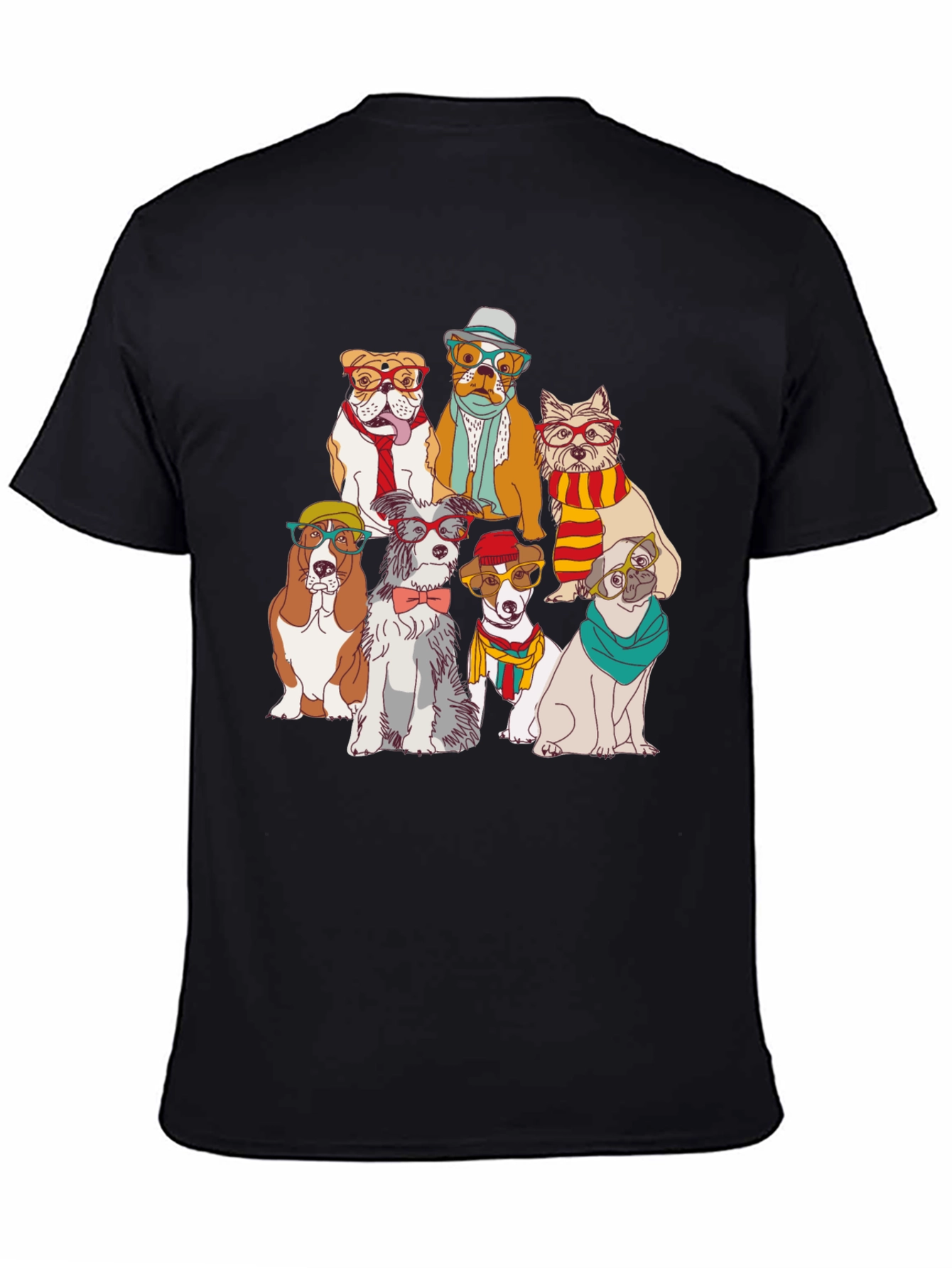 Stylish Dog Breed Graphic Tee