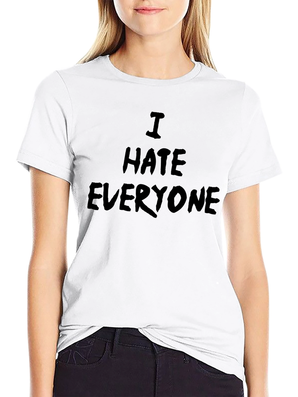 I Hate Everyone Graphic T-Shirt - Bold Statement Tee