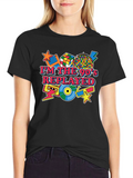 Im the 90s Replayed Black Graphic Tee