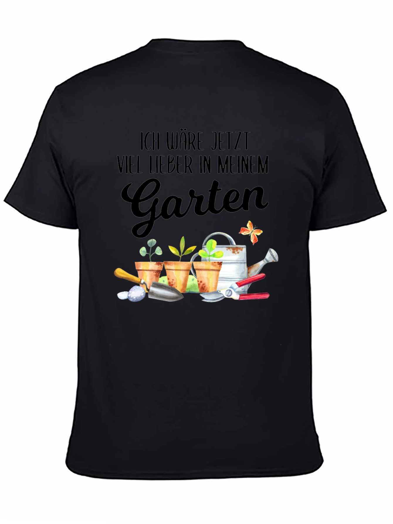 Gardening T-Shirt - Id Rather Be In My Garden