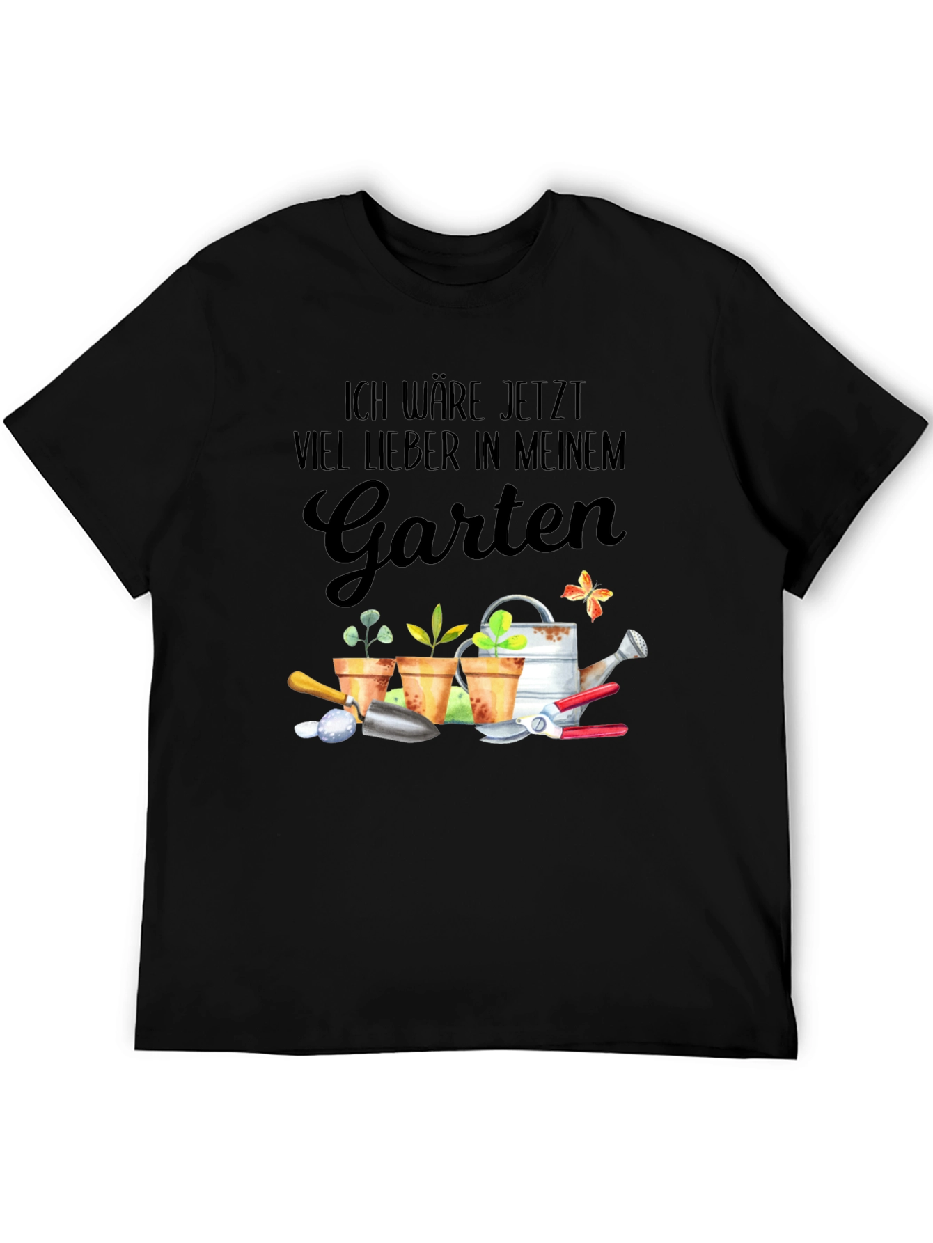 Gardening T-Shirt - Id Rather Be In My Garden