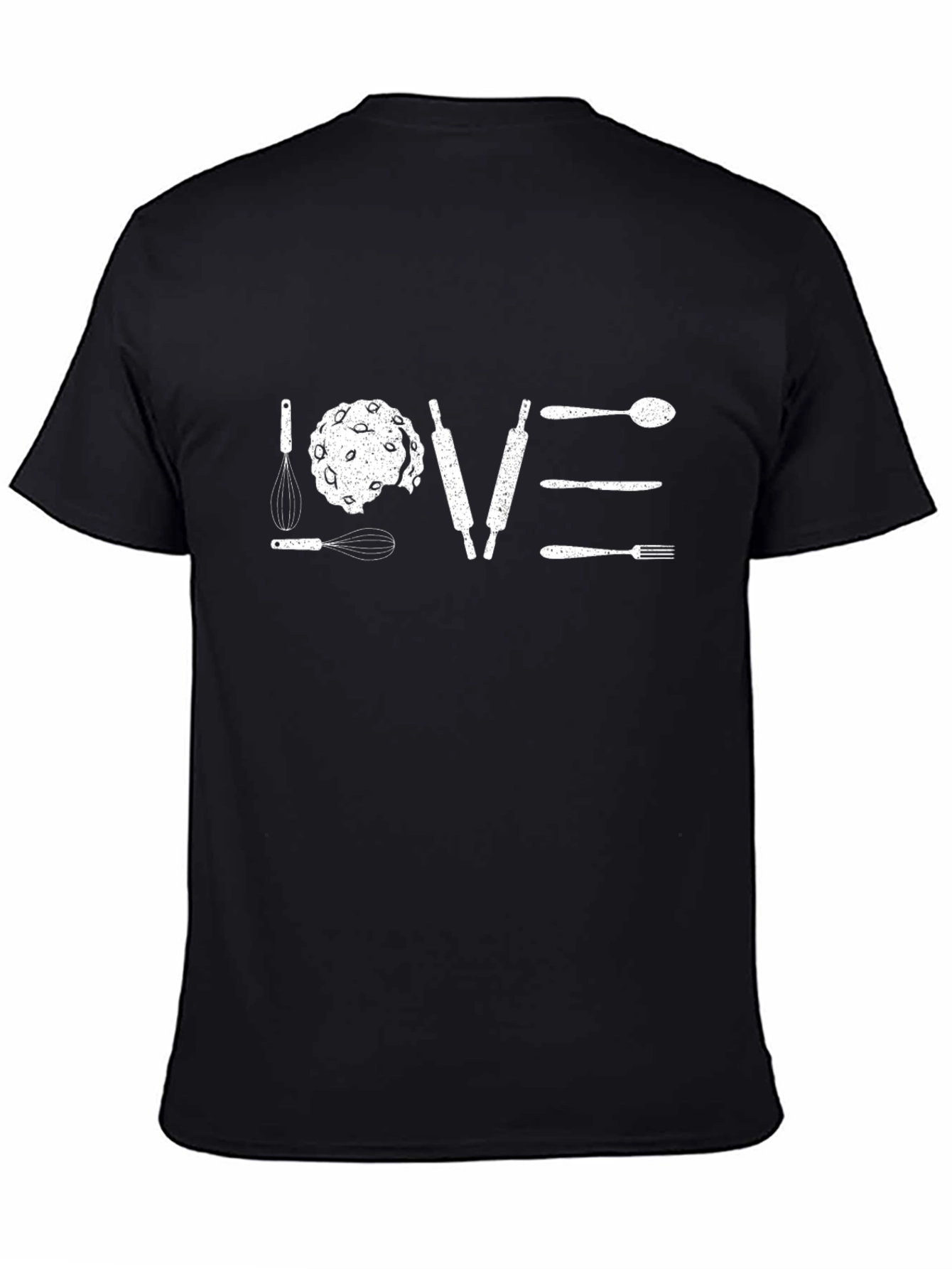Baking Lovers Black Graphic Tee