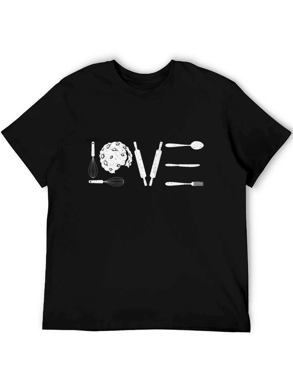 Baking Lovers Black Graphic Tee