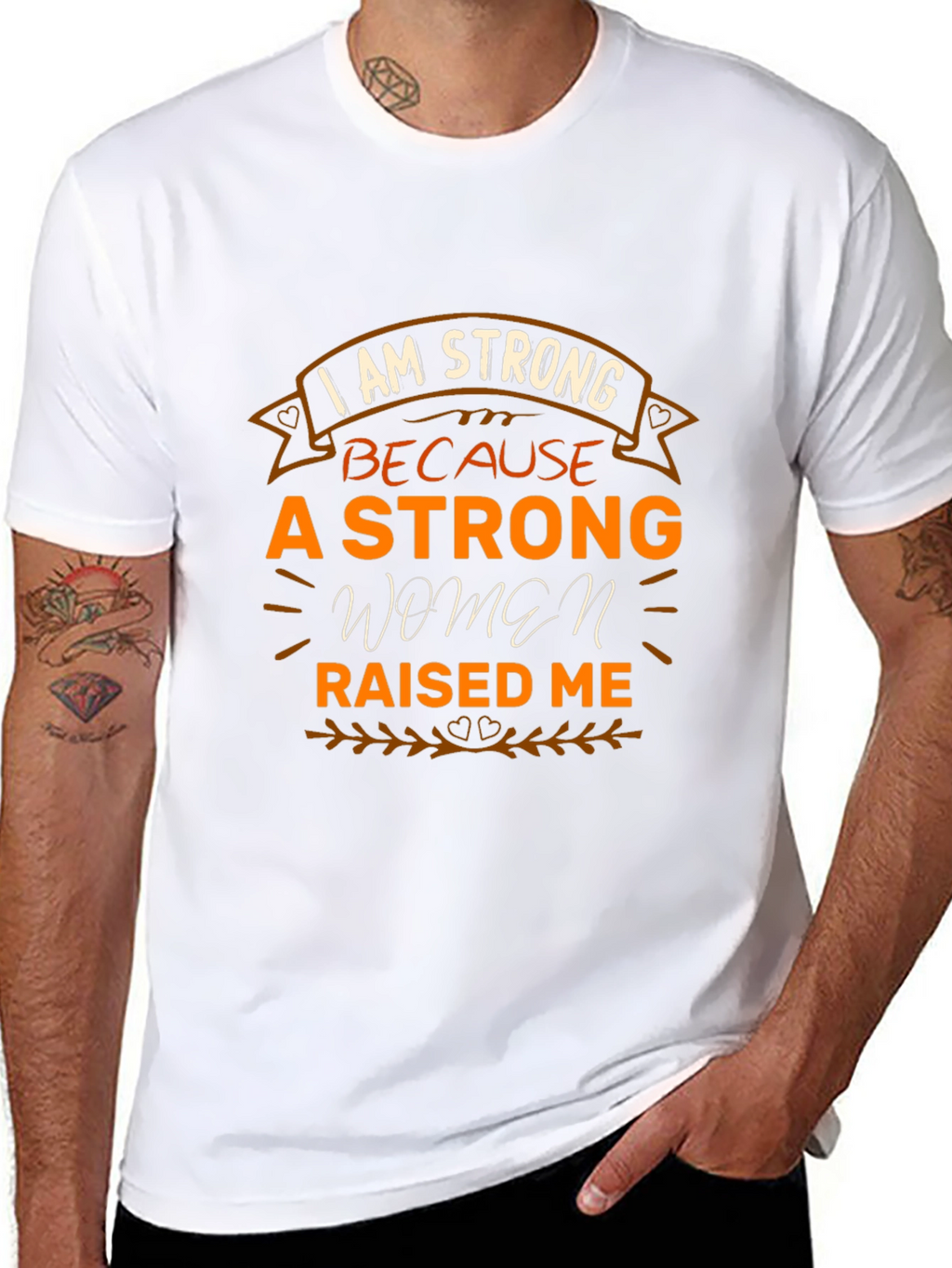 I Am Strong Womens T-Shirt