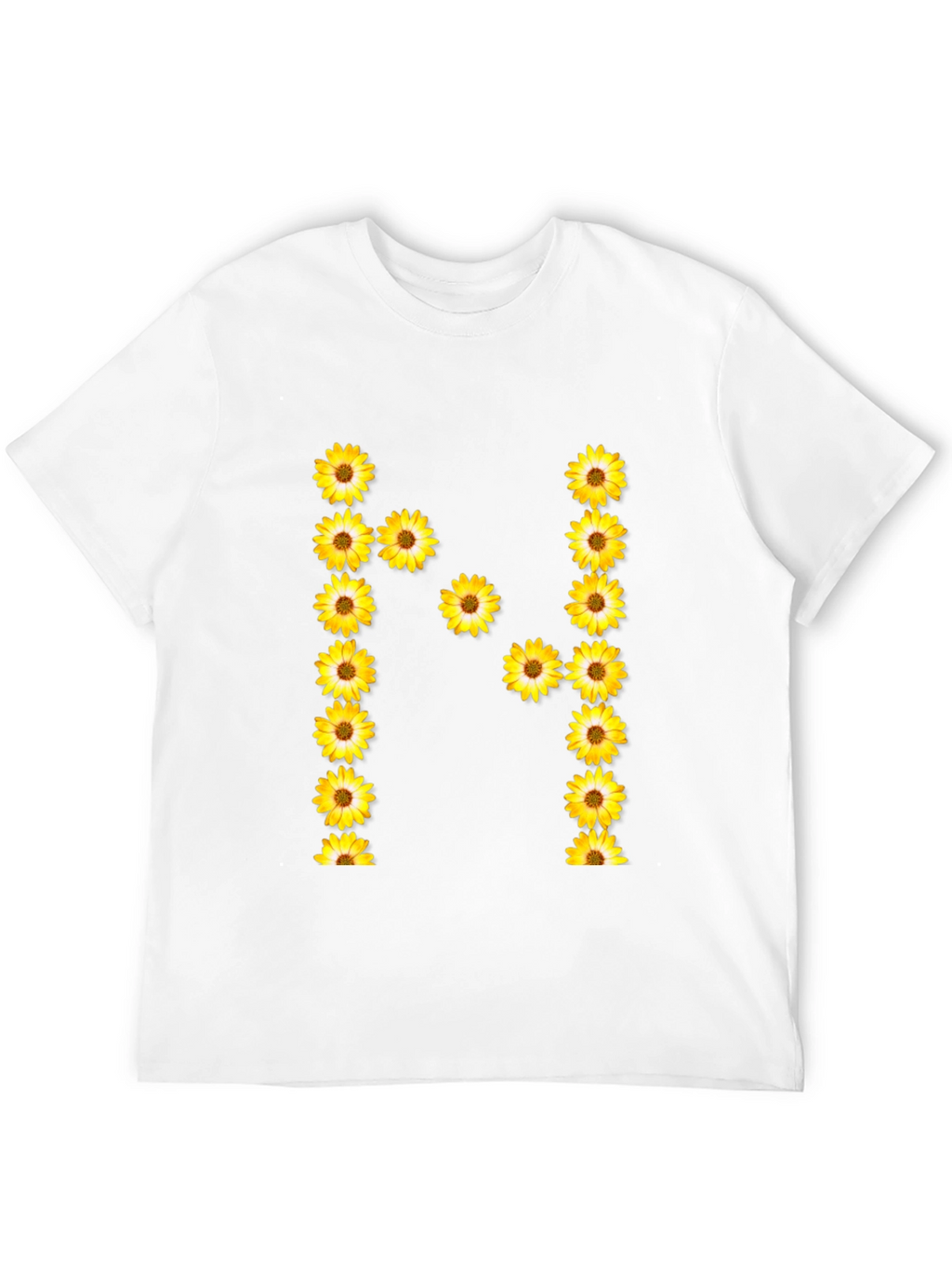 Sunflower Letter N Graphic Tee