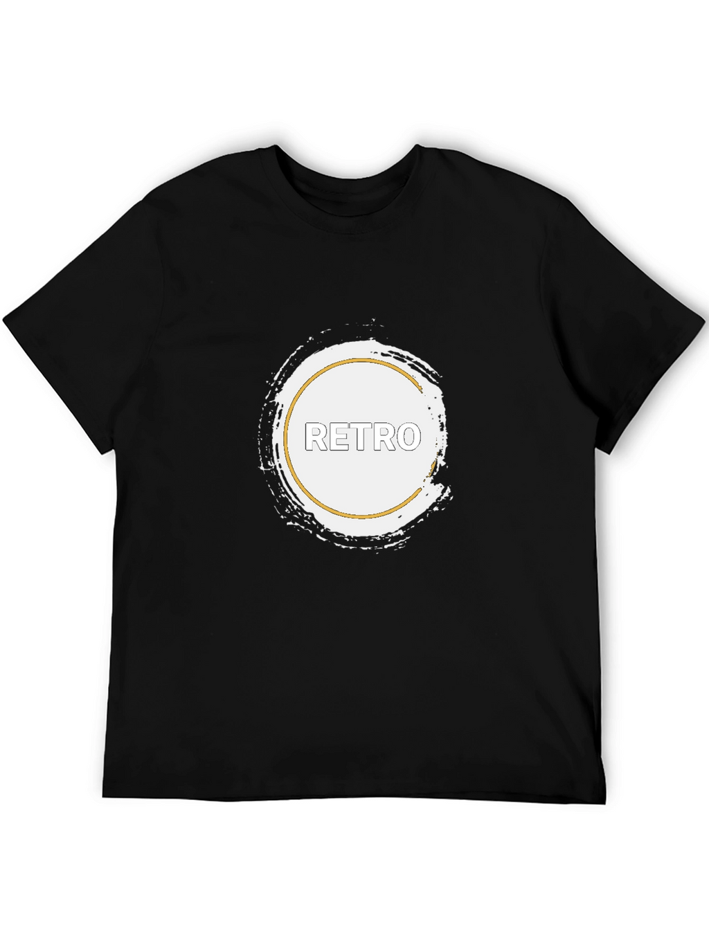 Retro Graphic Black T-Shirt