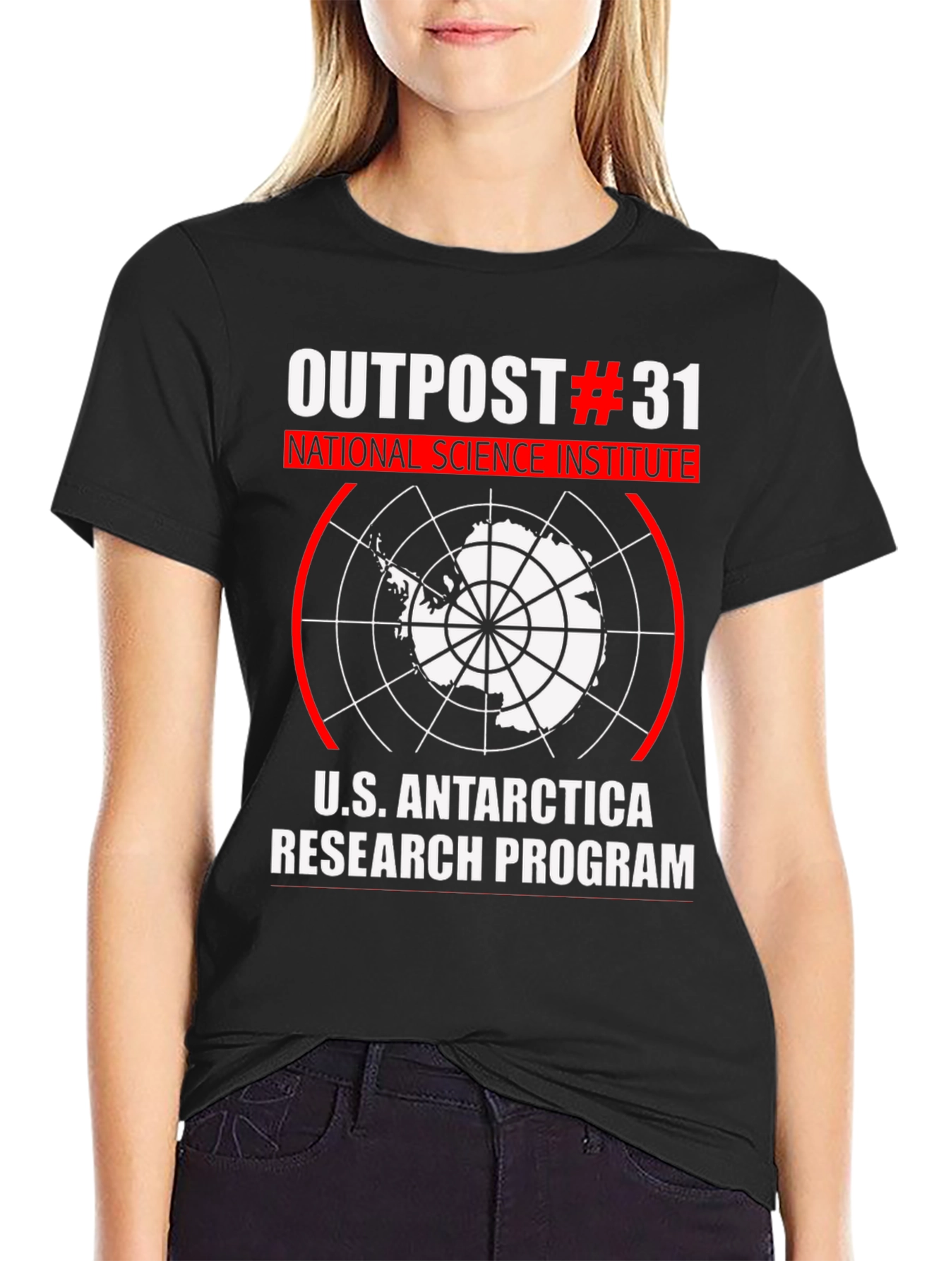 Outpost #31 Antarctica Research Program T-Shirt