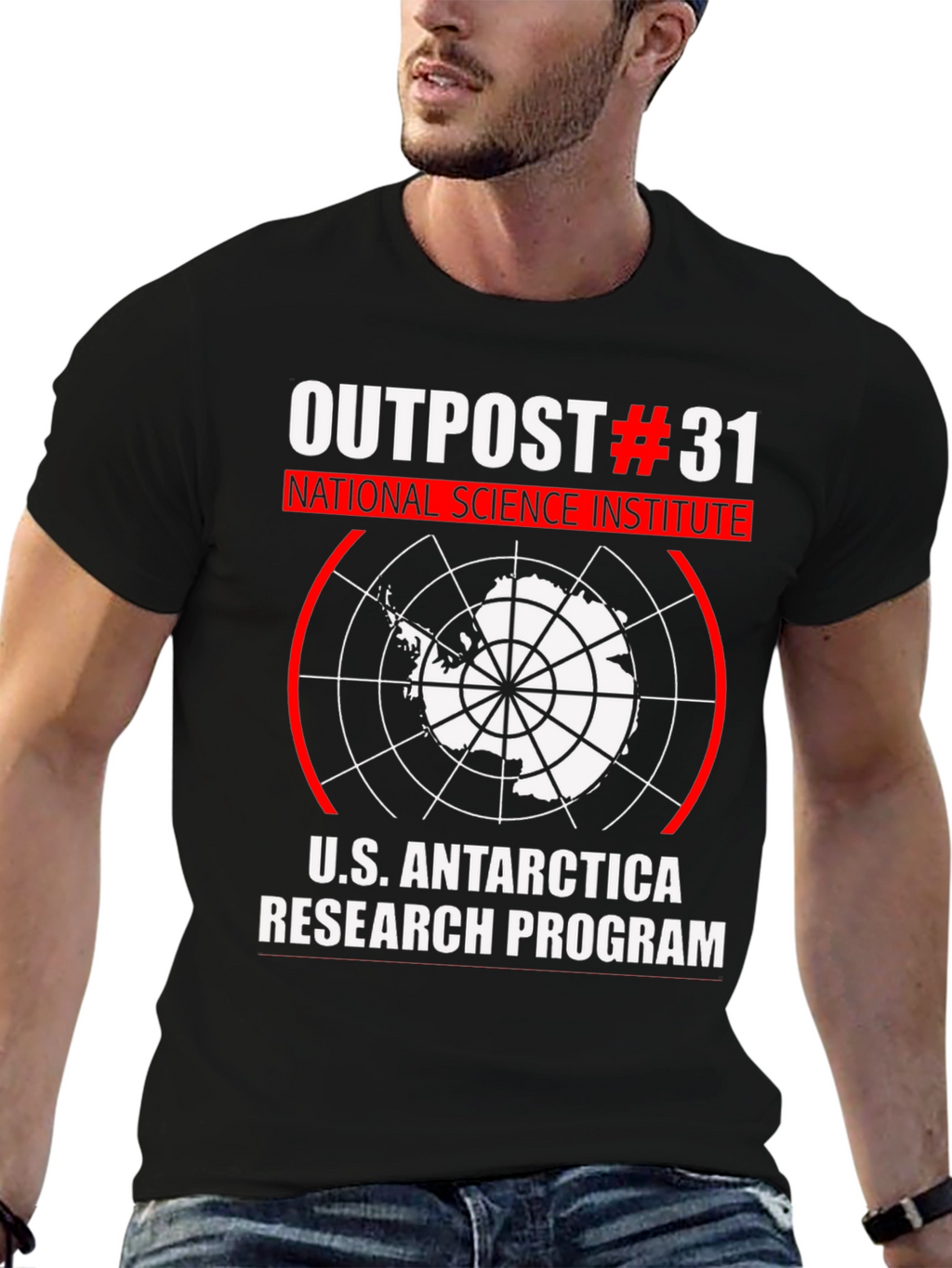 Outpost #31 Antarctica Research Program T-Shirt