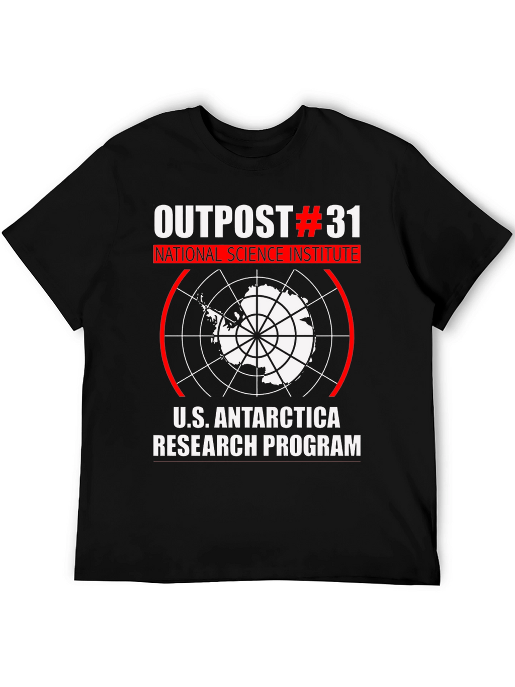 Outpost #31 Antarctica Research Program T-Shirt