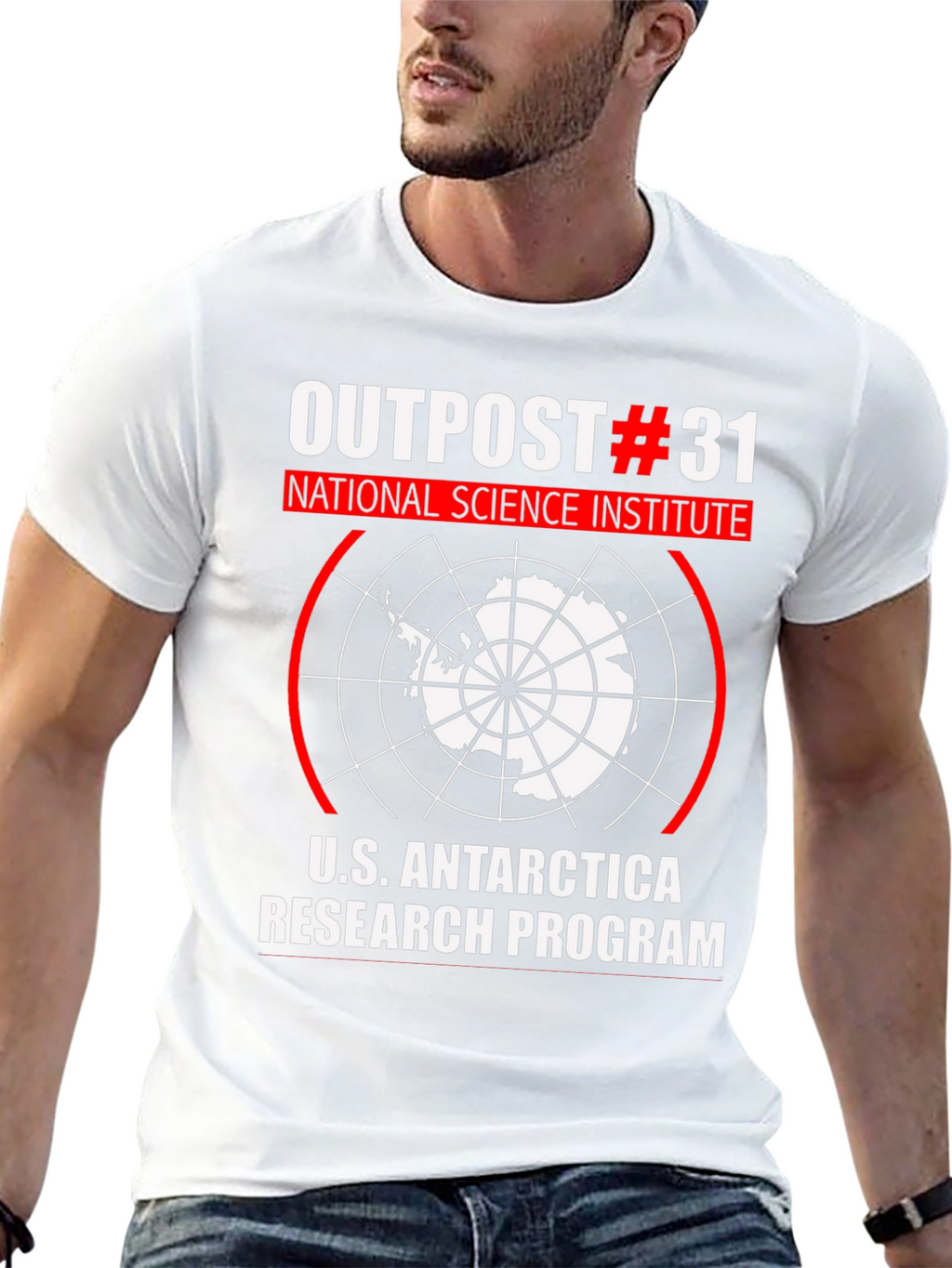 Outpost #31 Antarctica Research Program T-Shirt