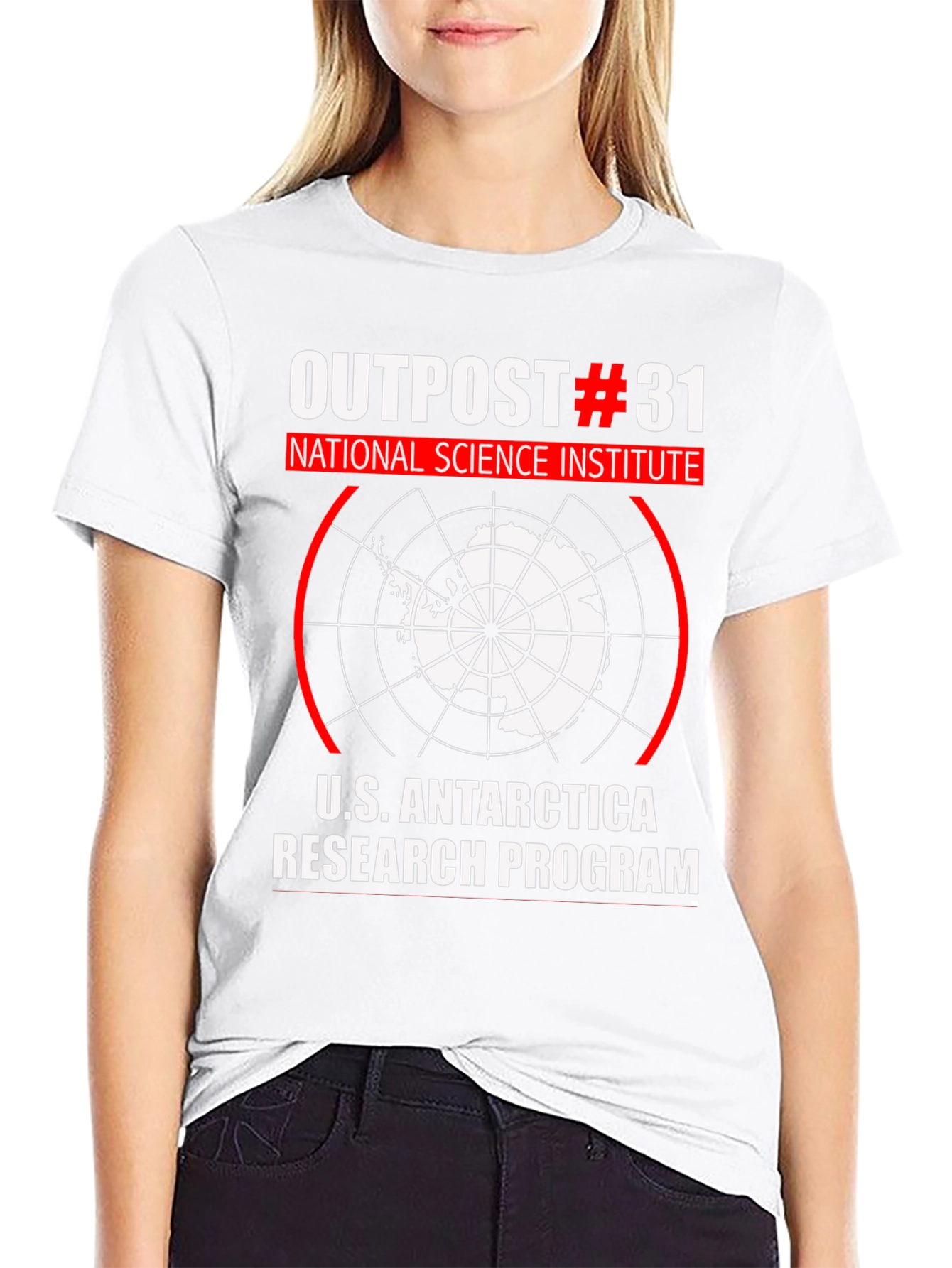 Outpost #31 Antarctica Research Program T-Shirt