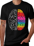 Brain Power Tee - Black T-Shirt