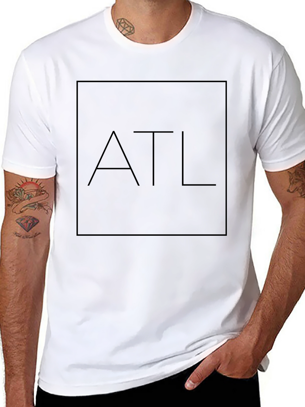 Black ATL T-Shirt - City Pride